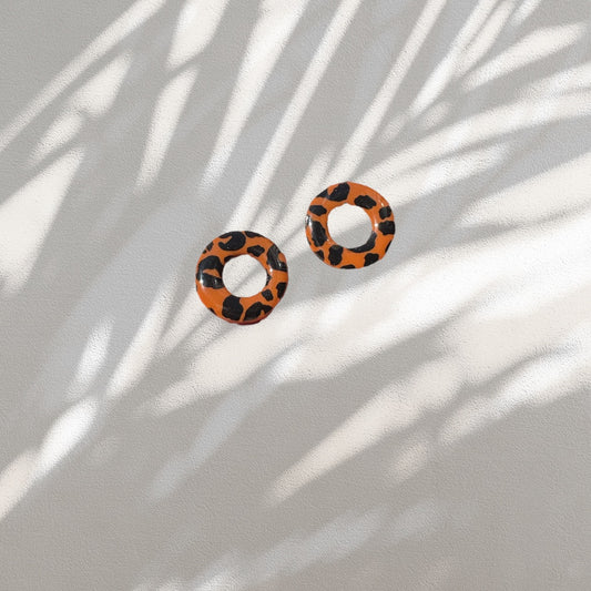 Charm Donut Leopardo