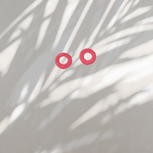 Charm Donut Rojo Destellos